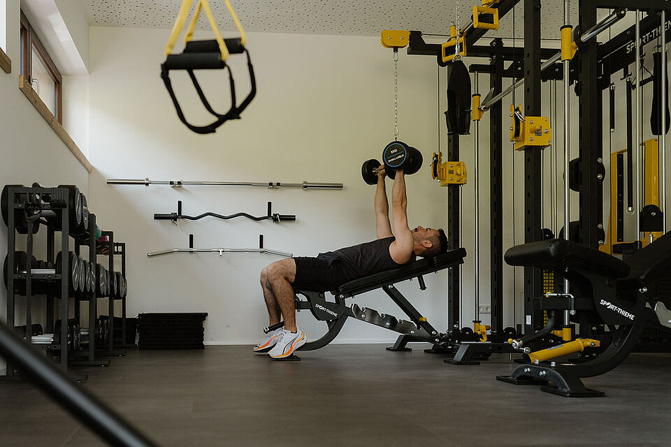 Fitnessraum im Hotel zum Weissensee Fitnessraum im Hotel zum Weissensee