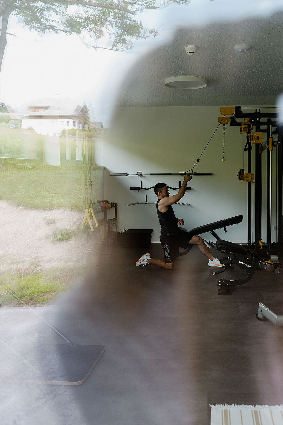 Fitnessraum im Hotel zum Weissensee in Kärnten Fitnessraum im Hotel zum Weissensee in Kärnten