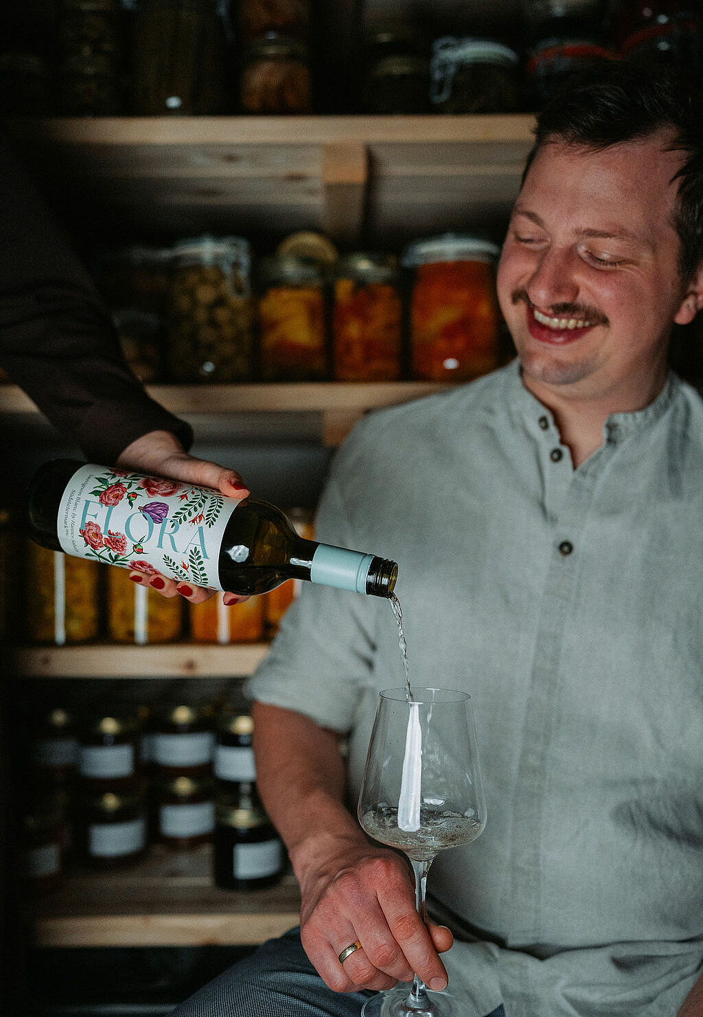 Wine and Dine Abend Slow Food und österreichische Weine im Hotel zum Weissensee Weingut Hannes Sabathi